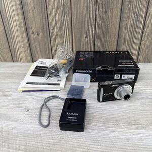 Panasonic LUMIX DMC-FS5 Digital Camera 10MP Black 3.6x Optical Zoom Open Box Rea